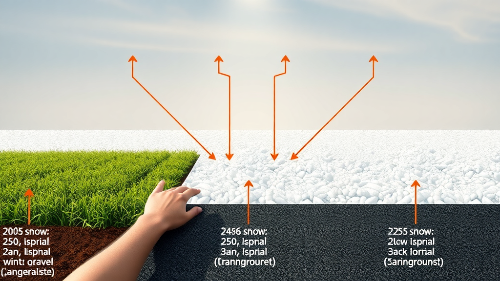 Diagram illustrating light reflectivity from various ground surfaces enhancing bifacial PV module efficiency